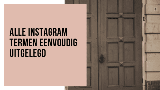 Instagram termen