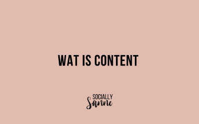 Content Betekenis en Definitie