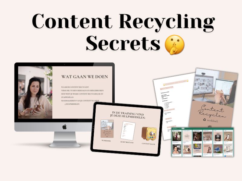 Content Recycling Secrets Content Recycling Secrets