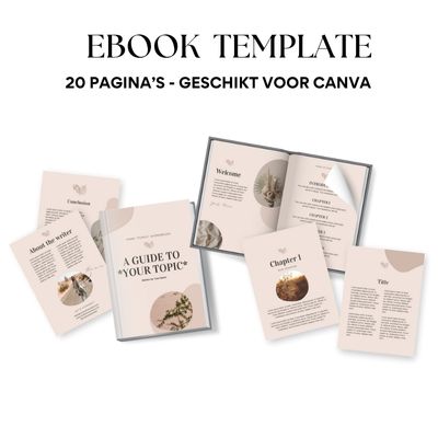 Canva Ebook template nude 800 x 400